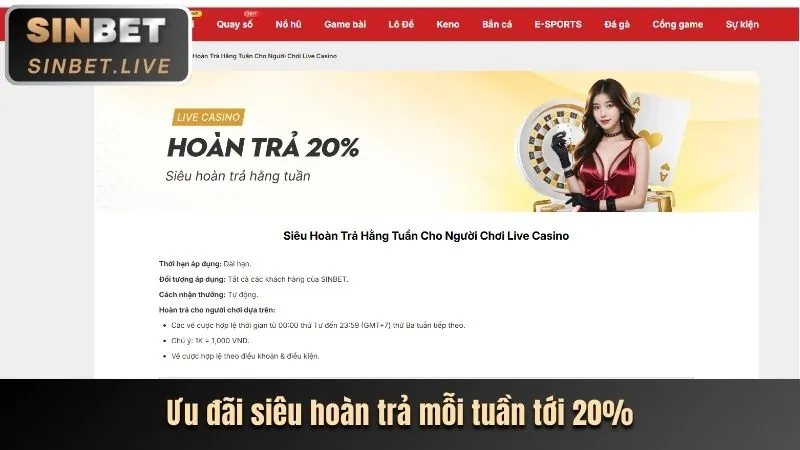 Hoàn trả tiền thua vipvin